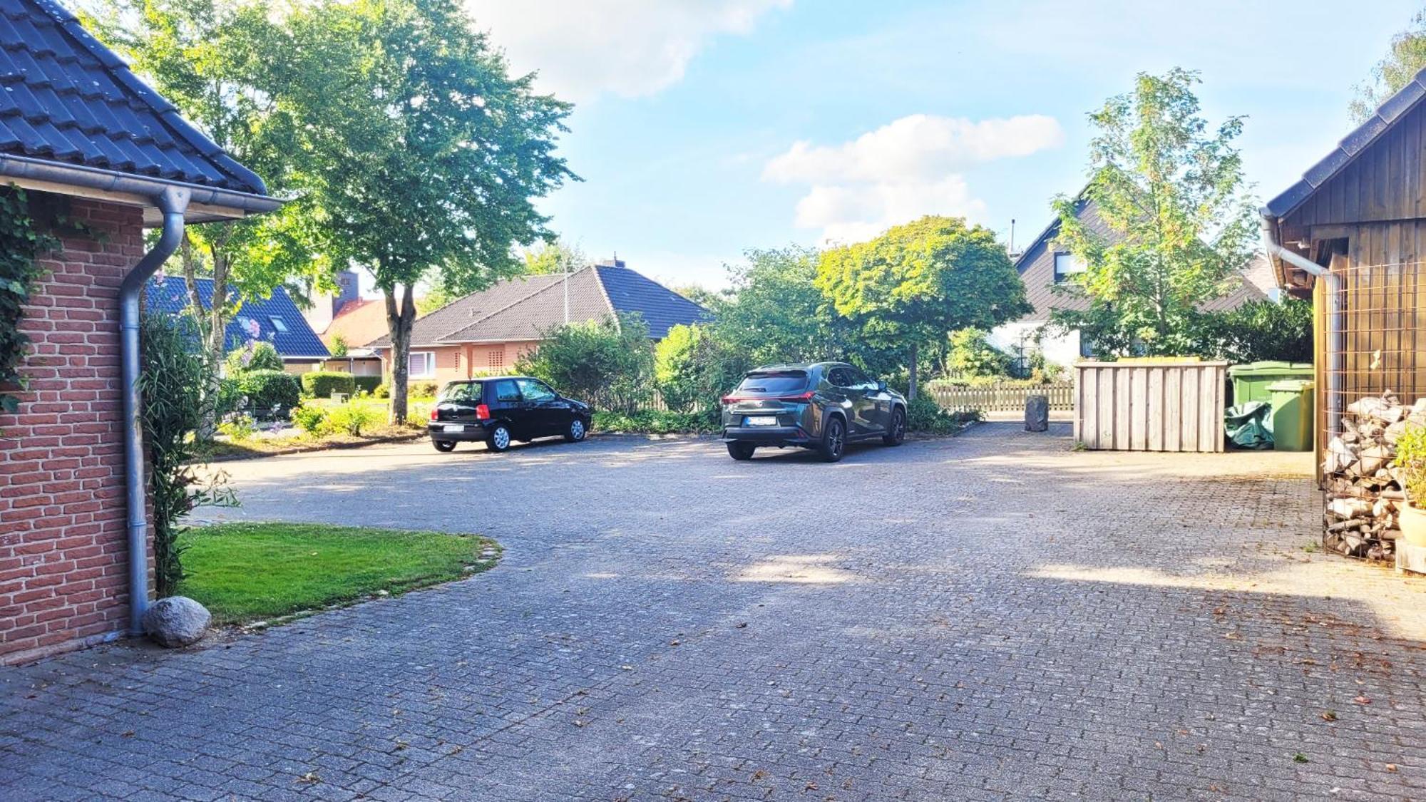 Modernes 1-Zimmer-Apartment Mit Galerie-Schlafkoje Im Skandinavischen Stil Ostenfeld  Exterior foto