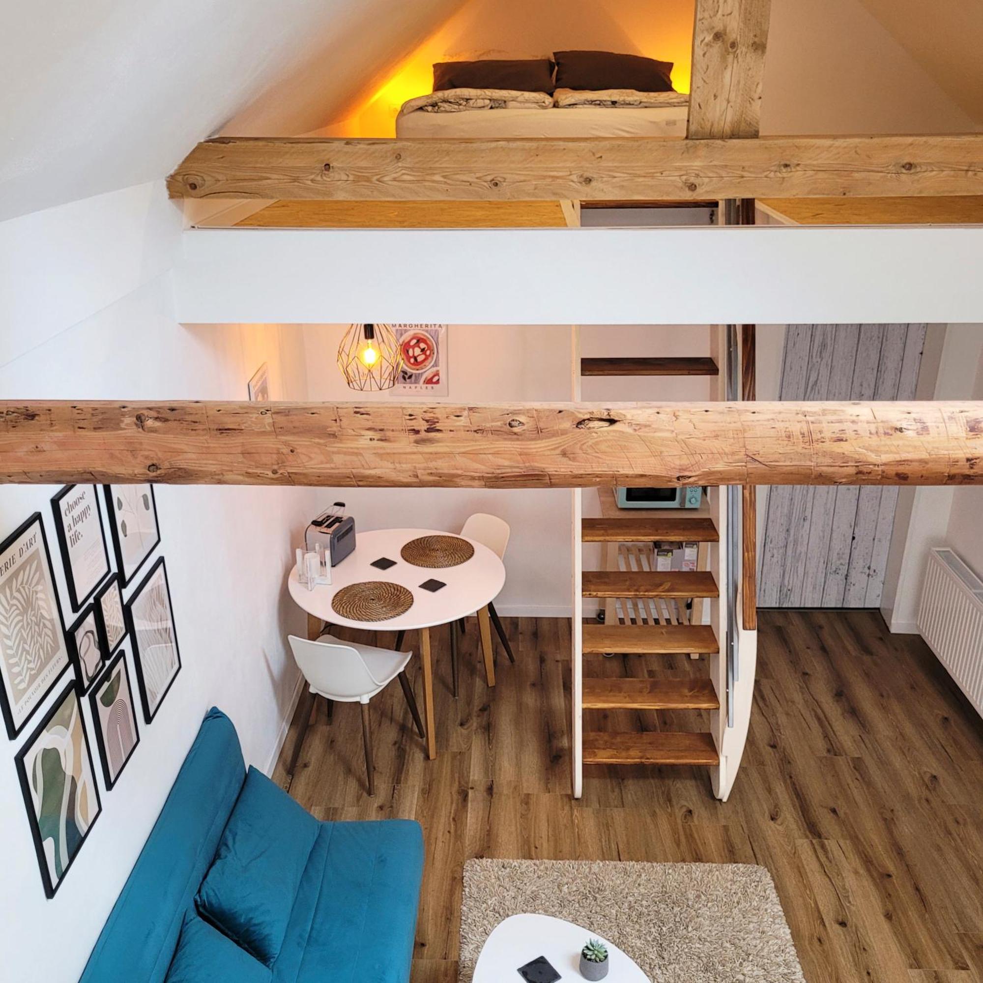 Modernes 1-Zimmer-Apartment Mit Galerie-Schlafkoje Im Skandinavischen Stil Ostenfeld  Exterior foto